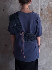 tay original【BLACK and RE-SEW】/Coin Yao tribe Vintage foot cover