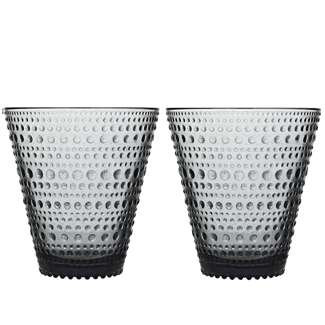 Kastehelmi Tambler Grey 300ml 2P SET［ iittala ］
