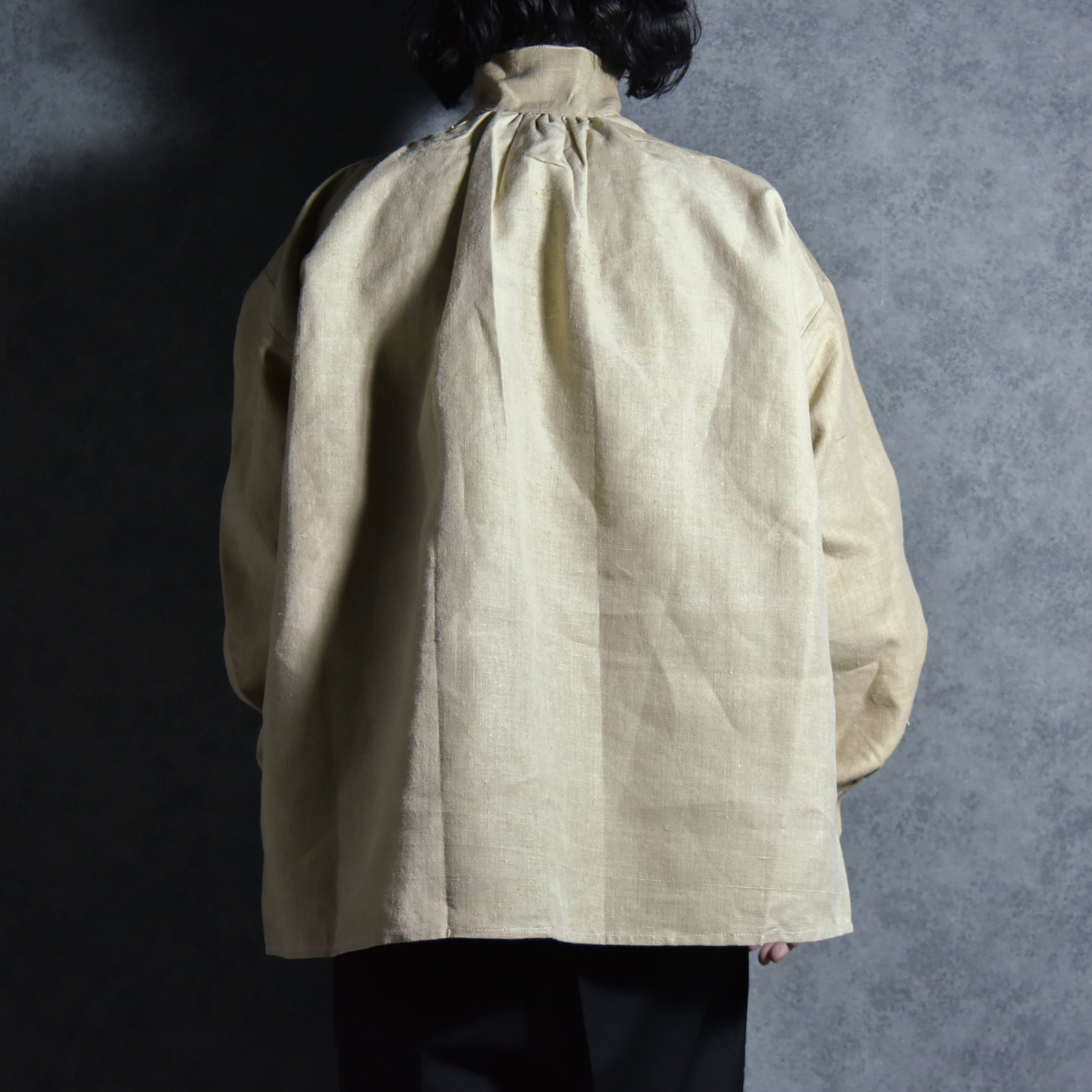 30s French Army Linen Hospital Bourgeron Smock フランス軍