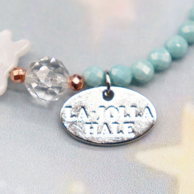 【Baby ☆ Kids Collection】マザーオブパール×ジルコニア ブレスレット