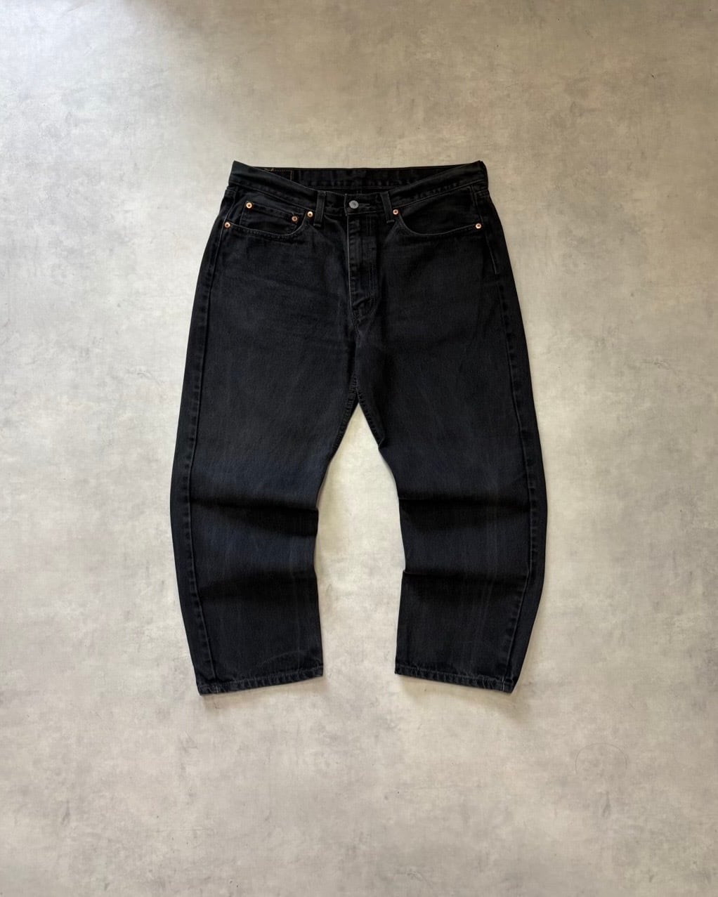 【Used】“Levi’s” 550 Black Denim Pants W35.5 L28.5