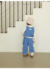 〖取寄〗韓国子供服 / 26winter / Little Hi / キッチュポップピンタックジョガーパンツ / キッズ *XS~XL*