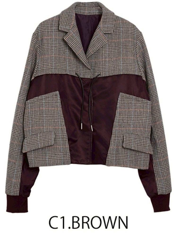 ミカーレミカーレ MICALLEMICALLE ナイロンドッキングジャケット