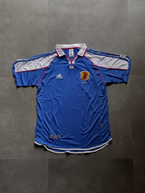 adidas 日本代表 JFA ユニフォーム サッカーシャツ ブルー XL
