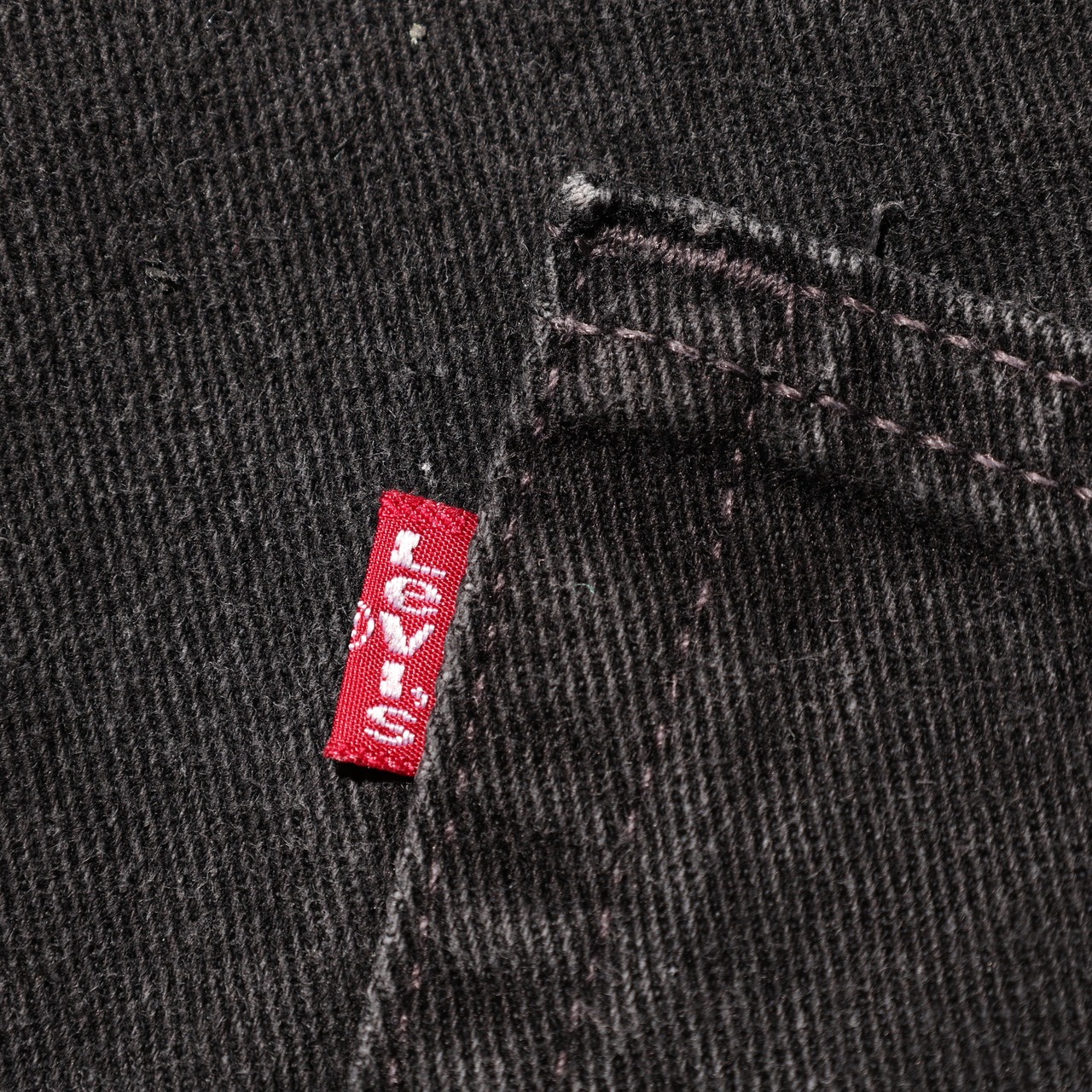 美品 34×30 Levi’s 505-0260 USA 01年 サルファーブラックデニムパンツ リーバイス