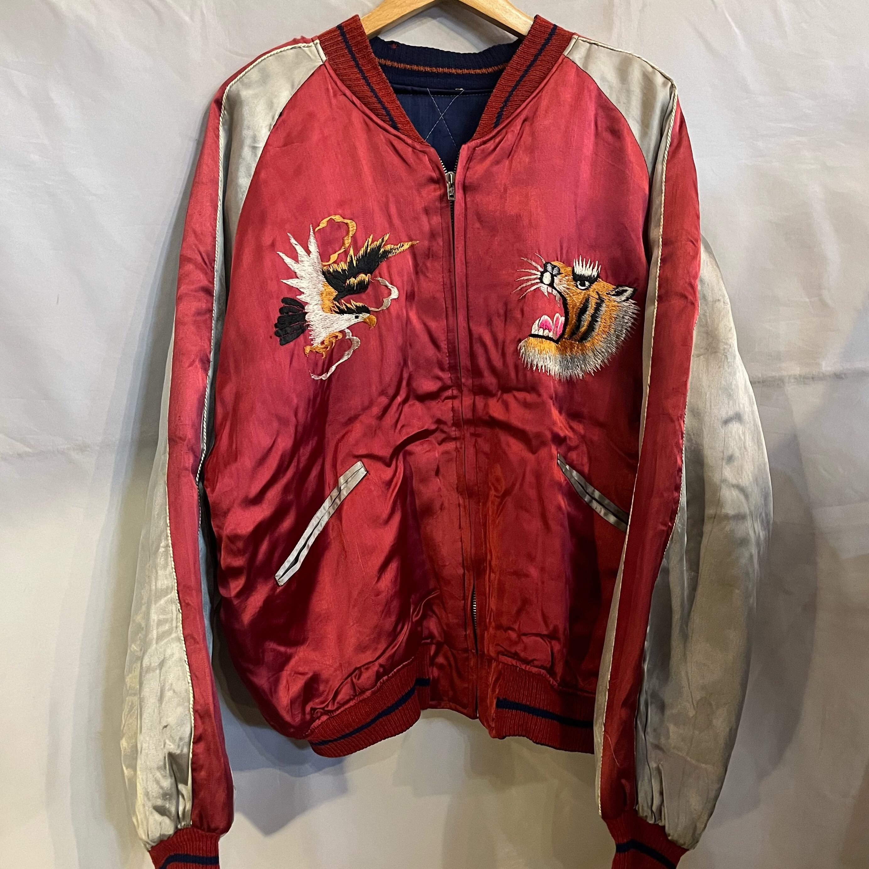 スカジャン VINTAGE SOUVENIR JACKET 50s 60s 虎