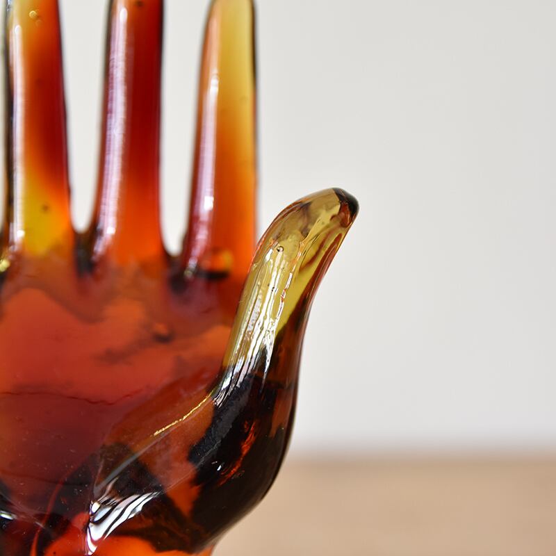 Glass Hand Object / ガラス ハンド オブジェ / 2009BNS-012 | BANSE