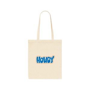 HOWDY Flat TOTE [ナチュラル]