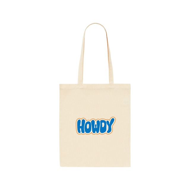 HOWDY Flat TOTE [ナチュラル]