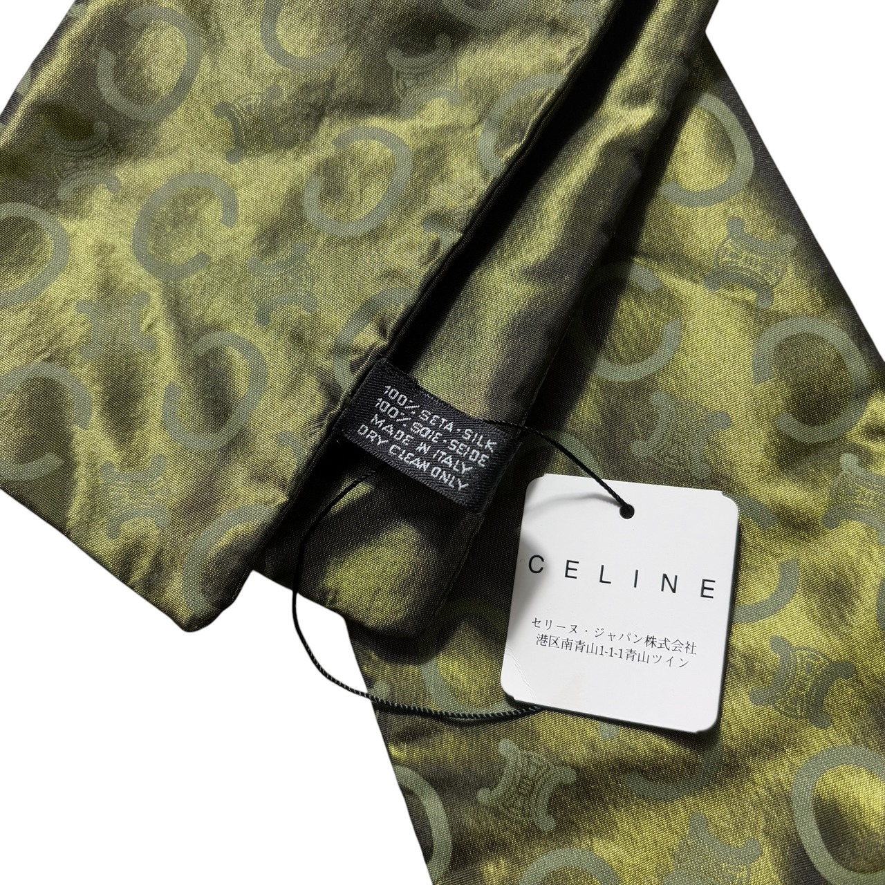 CELINE silk scarf