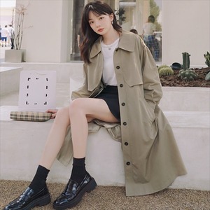 【送料無料】 アウター 2色 コート ジャケット トレンチコート チェスターコート 羽織り ポケット ウエストリボン ロング ミモレ 袖あり 長袖 Vネック フレア Aライン ボタン 薄手生地 かわいい 大人可愛い 綺麗 シンプル カジュアル 上品 おしゃれ お洒落 大人女子 こなれ感 コンサバ 定番アイテム 体型カバー ガーリー 無地 くすみカラー ヌーディーカラー 大人カラー ブラック ブラウン ベージュ 春 20代 30代 40代 レディース 女性用 ママ服 ママコーデ お出かけ 女子会 誕生日会
