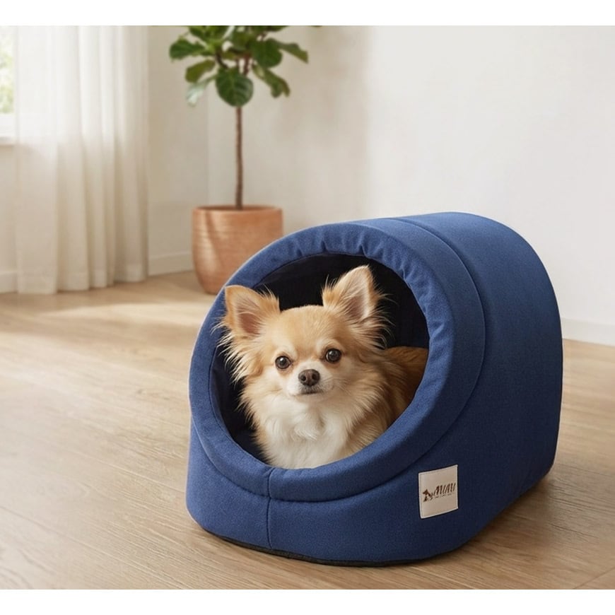 日本製【MIMI】デラックス ドーム ベッド ハウス M おしゃれ 犬 猫