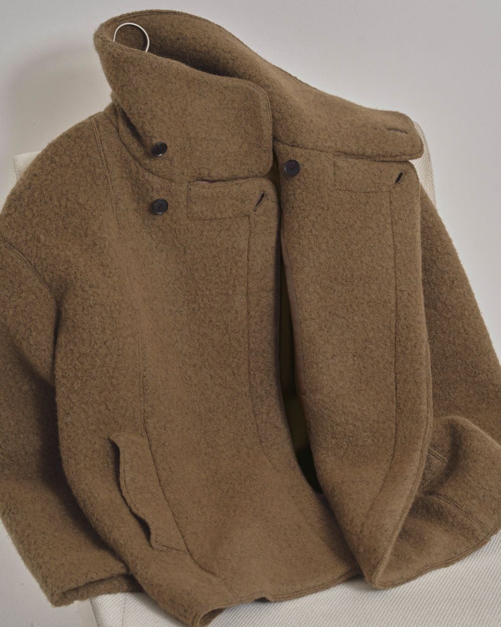 TODAYFUL トゥデイフル Standcollar Boucle Jacket 12520002 | ANERCA