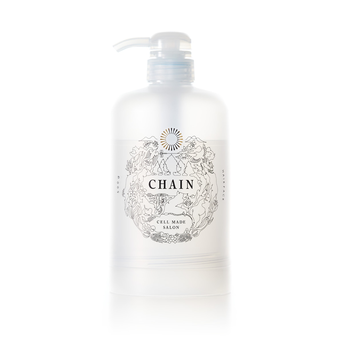 CHAINヘアパック500g専用容器 | CHAIN Inc. Official ECサイト