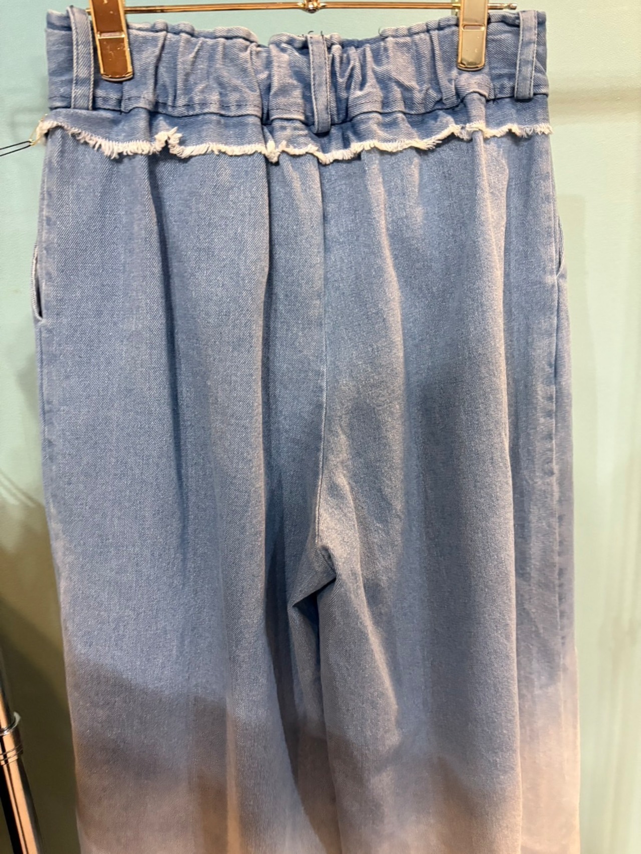 GALENA　グラデーションデニムパンツ　70060-1105