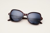 【JULIUS TART OPTICAL】CHRISSIE Col:DEMI AMBER SHBLUE