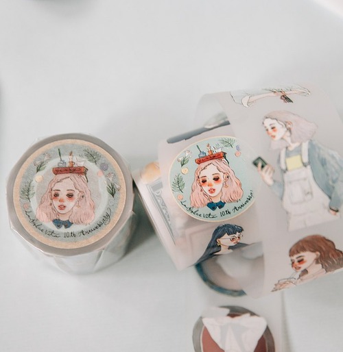 LA36 La dolce vita 甜蜜生活【十週年紀念 LDV 10 anniversary】マット PET テープ