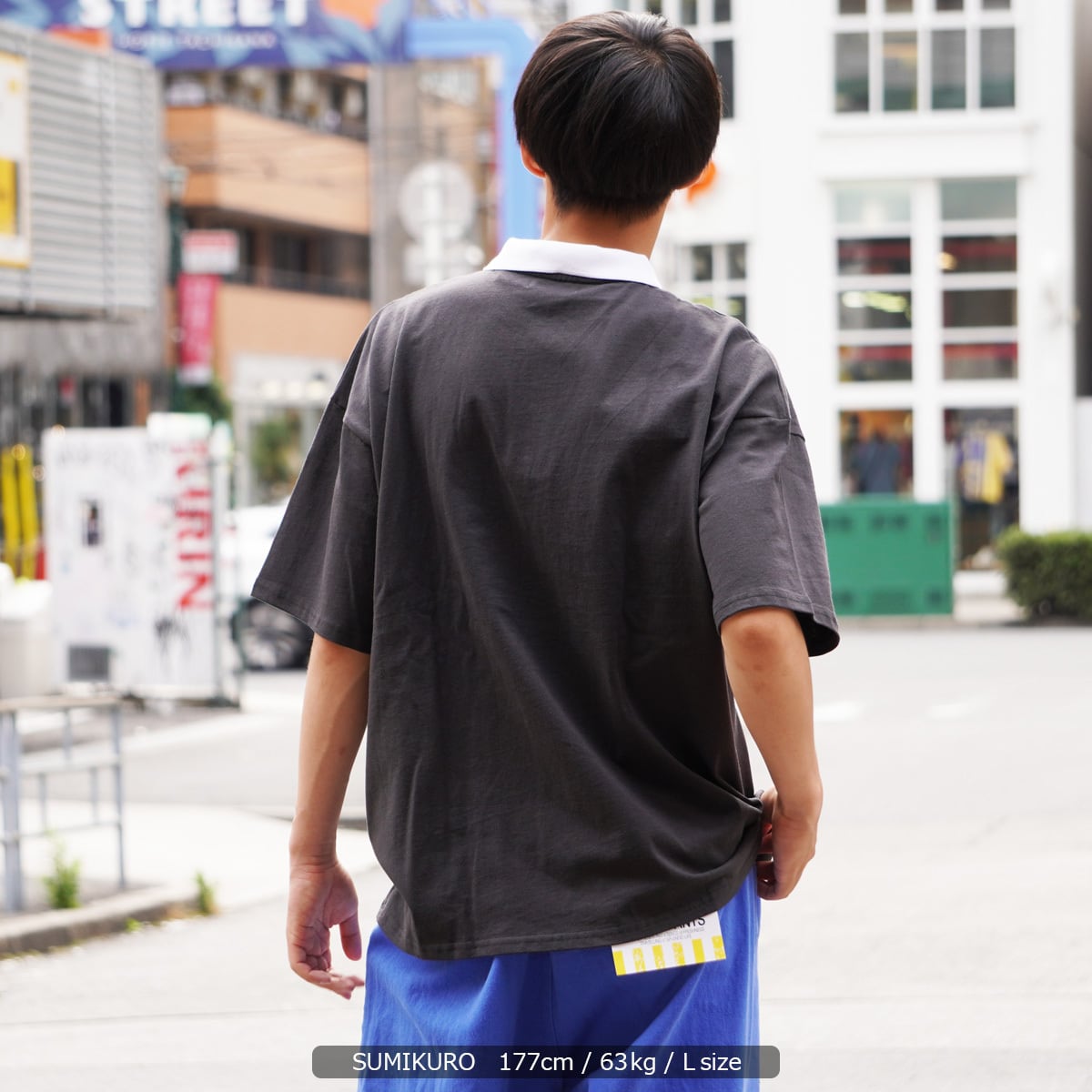 韓国デサント　ブラックポロシャツ　サイズS
