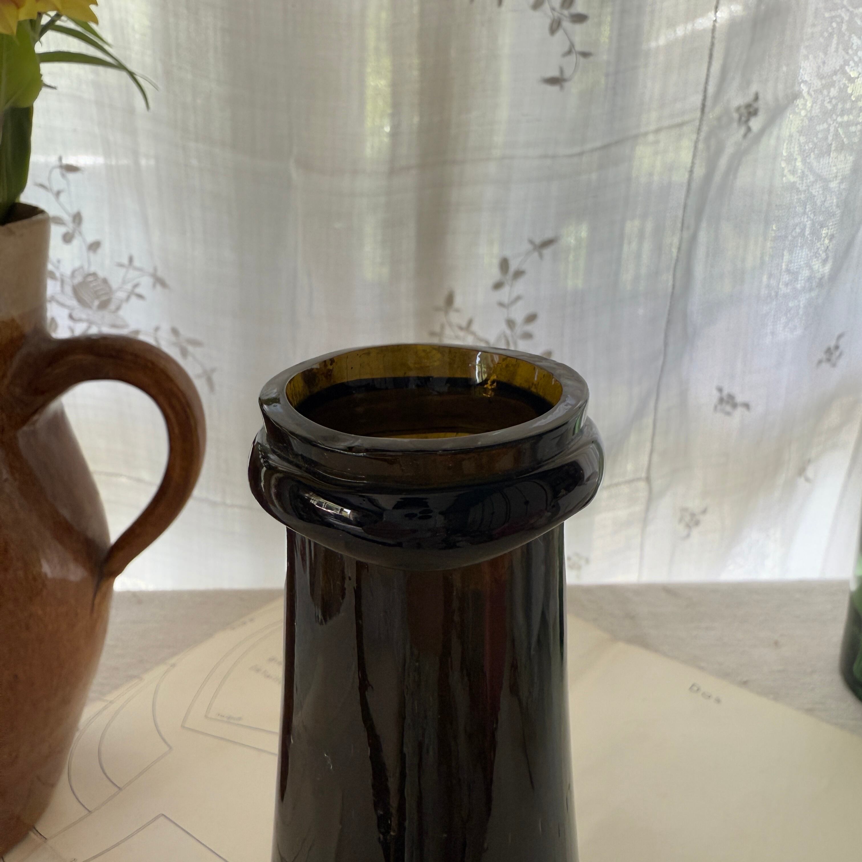 19th Century French Antique Truffle Strage Bottle/19世紀のトリュフ