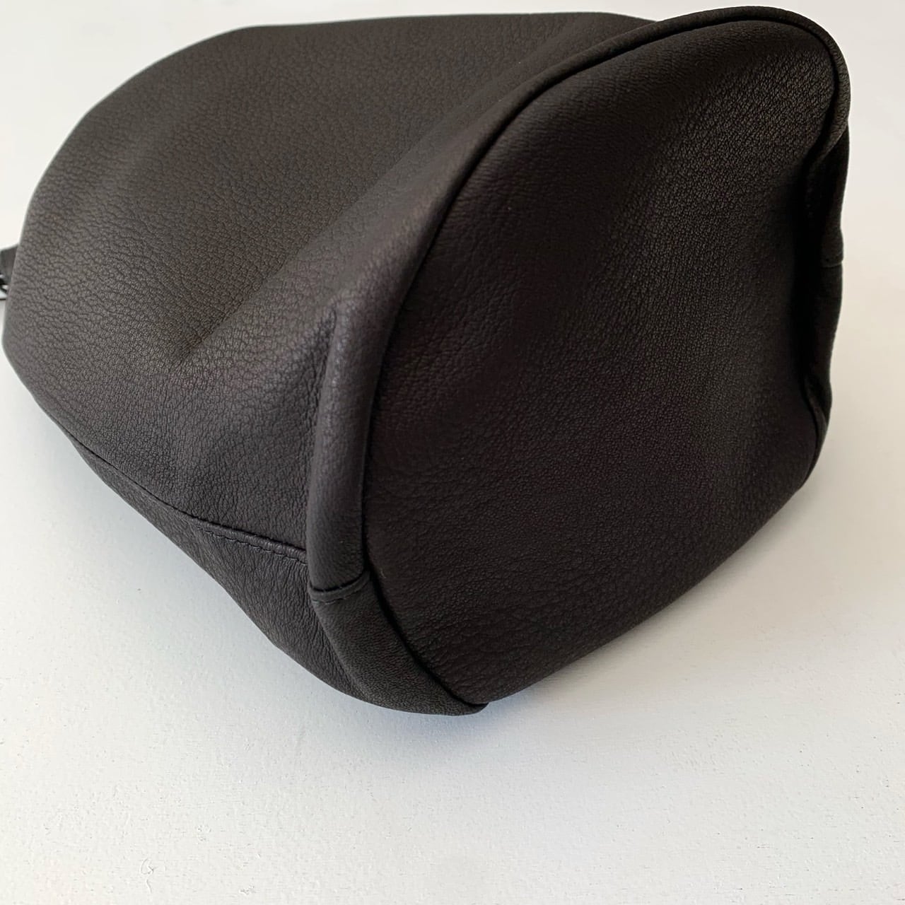 Aeta】DEER LEATHER-DOUBLE FACE/ Double Faced CYLINDER DRAWSTRING