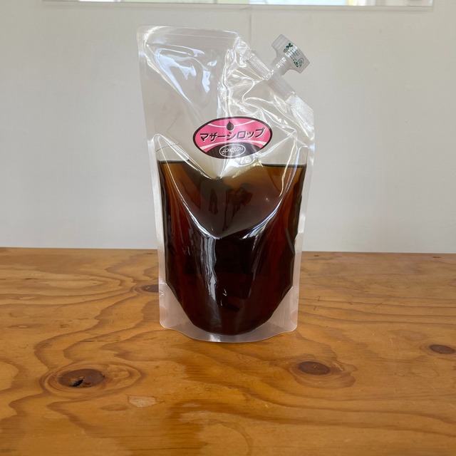 マザーシロップ　750g『黒糖と天日塩でで作った』黒砂糖を使った昔ながらのシロップです