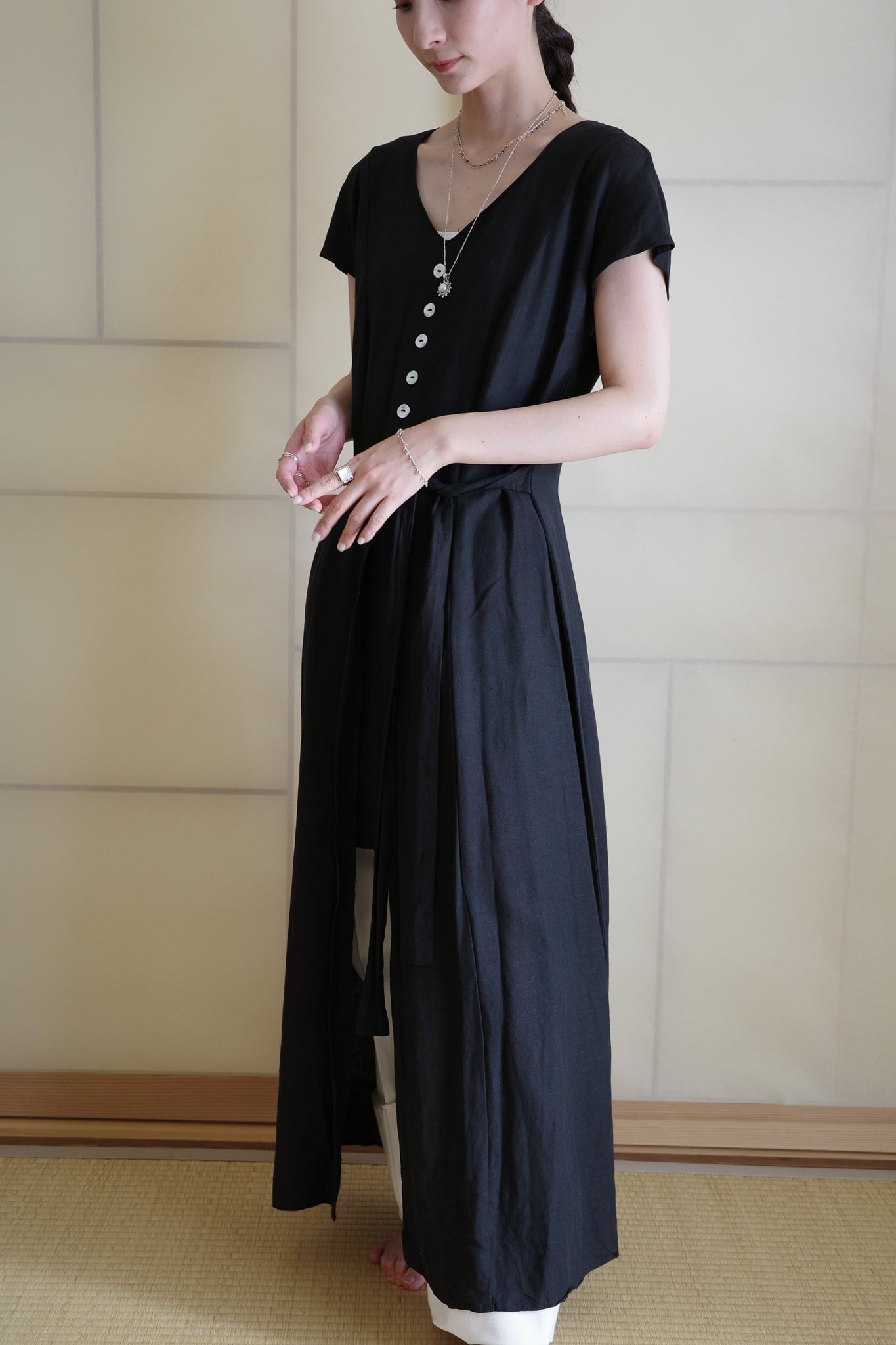 1980-90s Linen onepiece