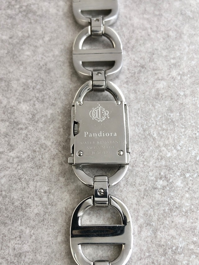 Christian Dior クリスチャン ディオール パンディオラ 腕時計 シルバー ステンレススチール クォーツ D78-100 vintage ヴィンテージ オールド zvwjvu