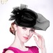 【送料無料】 レディース ヘアアクセ ハット ヘア クリップ ヘッドピース ブラック 白 80002088