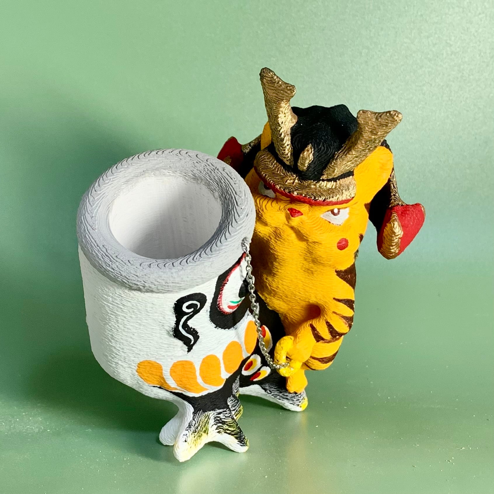 鯉のぼりライダーPOT虎(兜ヘルメット付)爆音ブラック | 猫之目 秘密結社