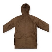 イタリア製 BALLSEY ボールジー トゥモローランド フード付き 本革 レザー ワーク ハンティング ジャケット 38 /ブラウン系