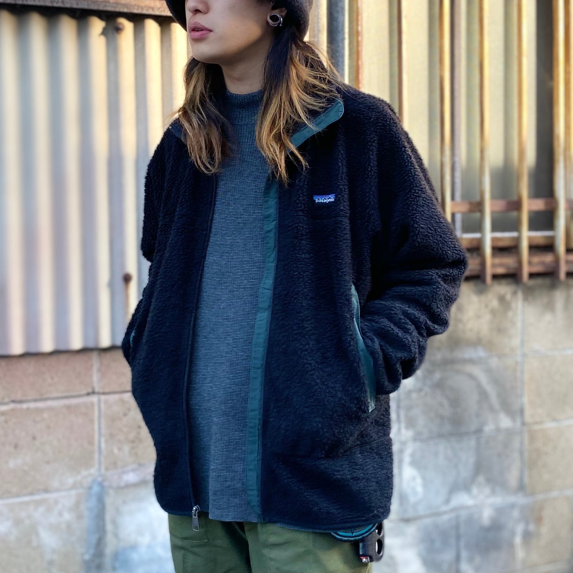 90年代 ビンテージ patagonia パタゴニア 初期後期型 クラシック 