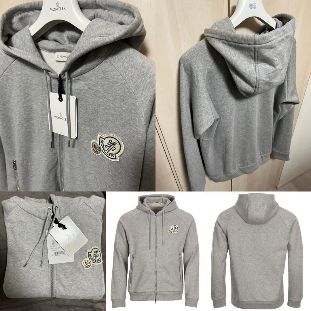 ☆未使用・本物保証☆MONCLER Hoodie パーカー　S　黒色　人気モデル