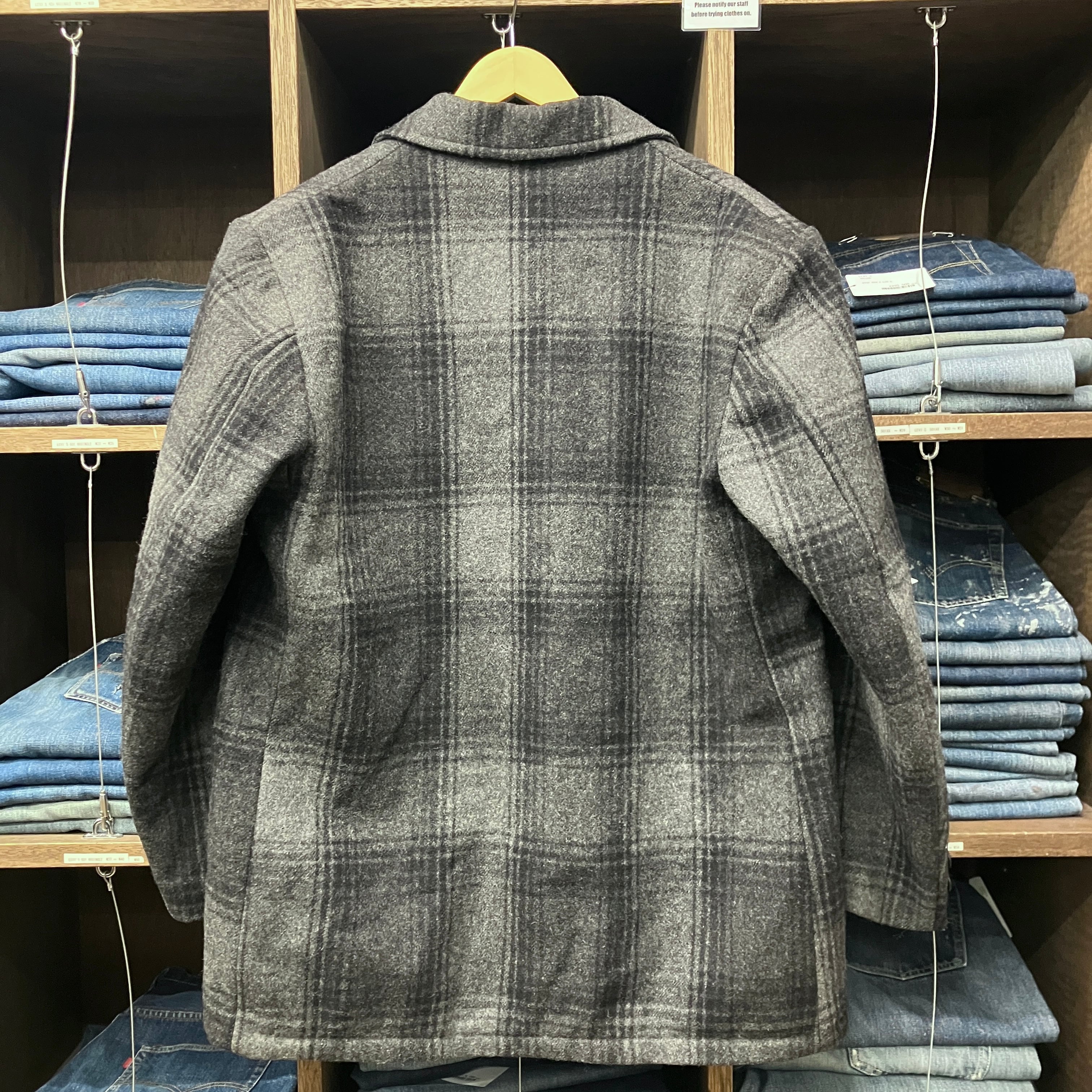 1960'S MERRILL WOOLENS WOOL CHECK COAT | safarionline