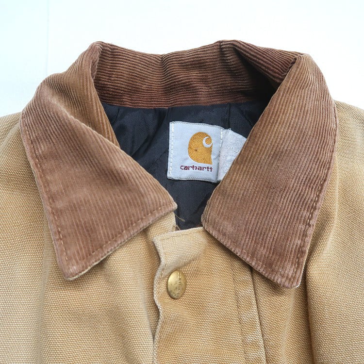 古着 カーハート Carhartt ダックジャケット ワークジャケット 襟