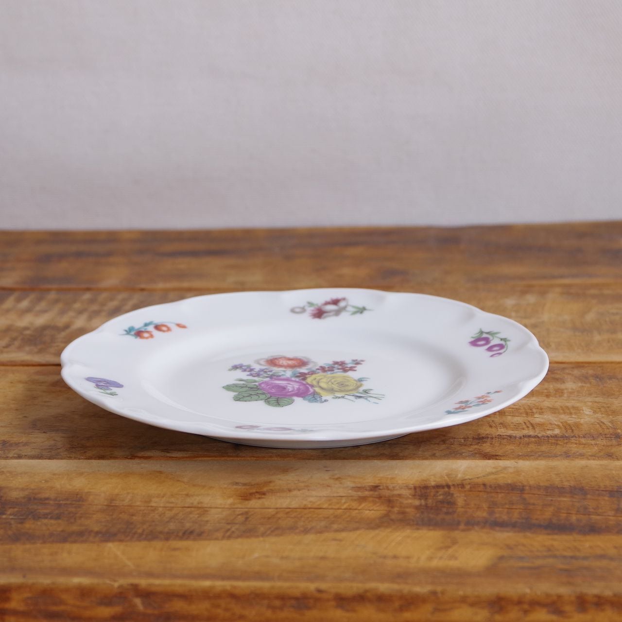 Haviland アビランド　ケーキプレート　4枚セット リモージュ アビランド 花柄 デザートプレート ケーキ皿 16cm Theodore