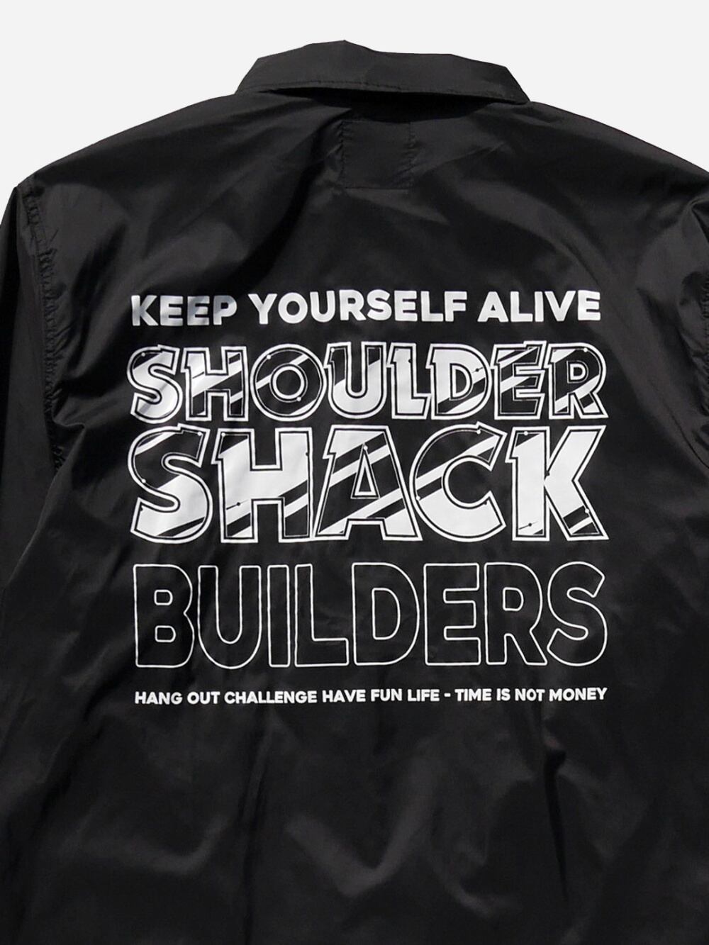 NEW コーチジャケット ブラック | shouldershack