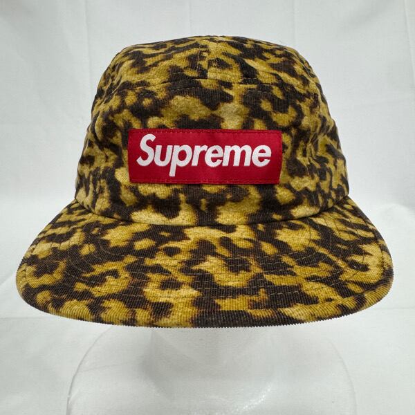 Supreme/シュプリーム【14AW】Liberty Leopard Cord Camp Cap/リバティ