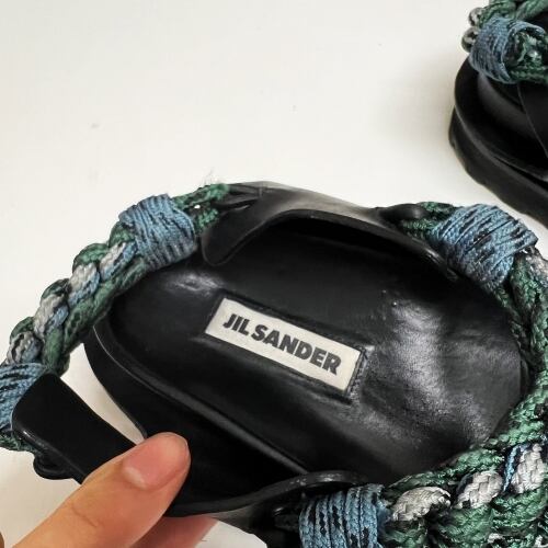 JIL SANDER サボサンダル ブラック EU37JP24 （Jil Sander ウィメンズ 