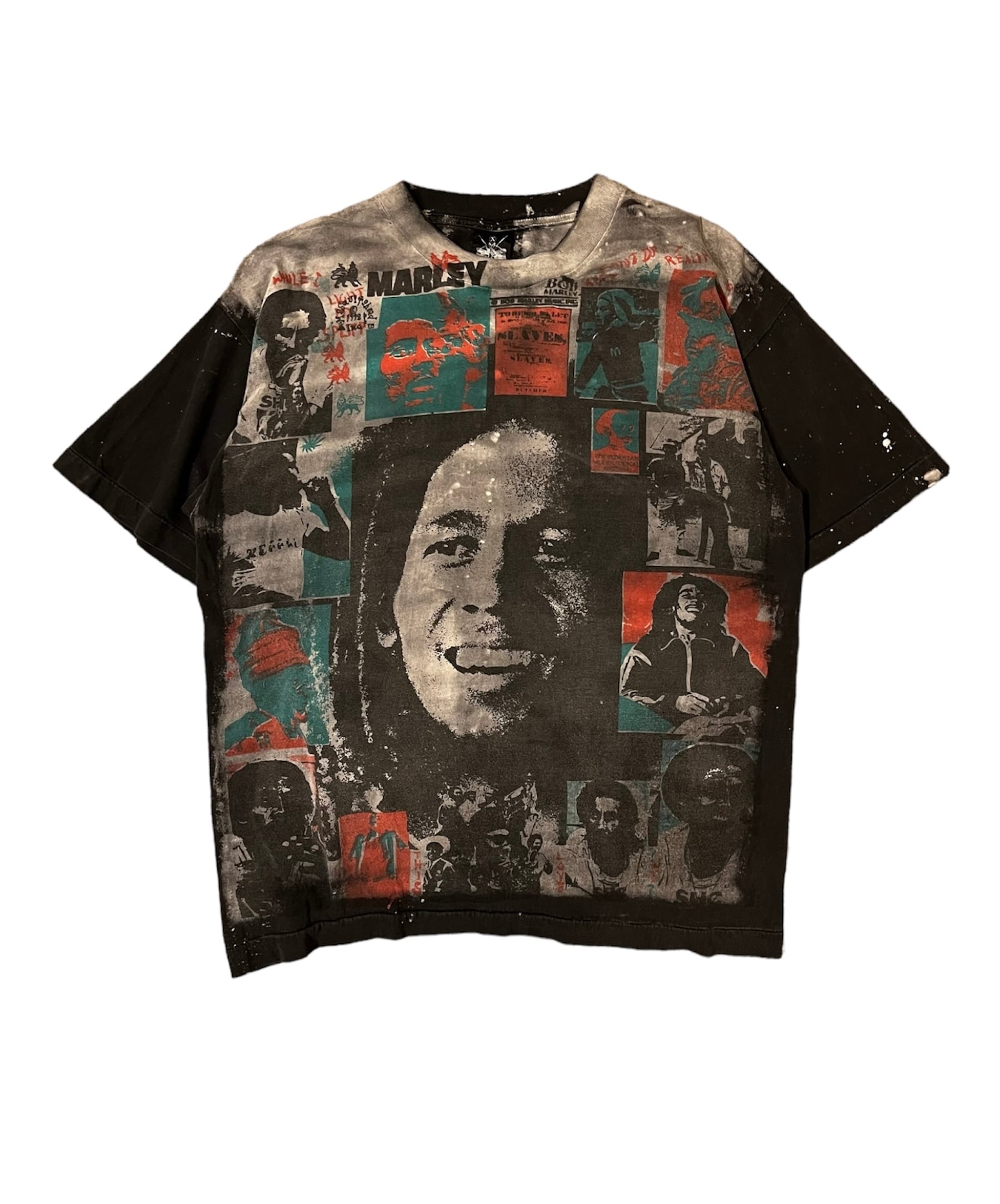 BOB MARLEY Mosquitohead T-Shirt Made in U.S.A. Good Condition 