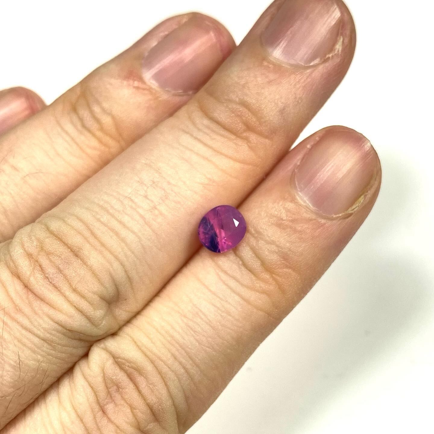 ある日の夕焼け　サファイア