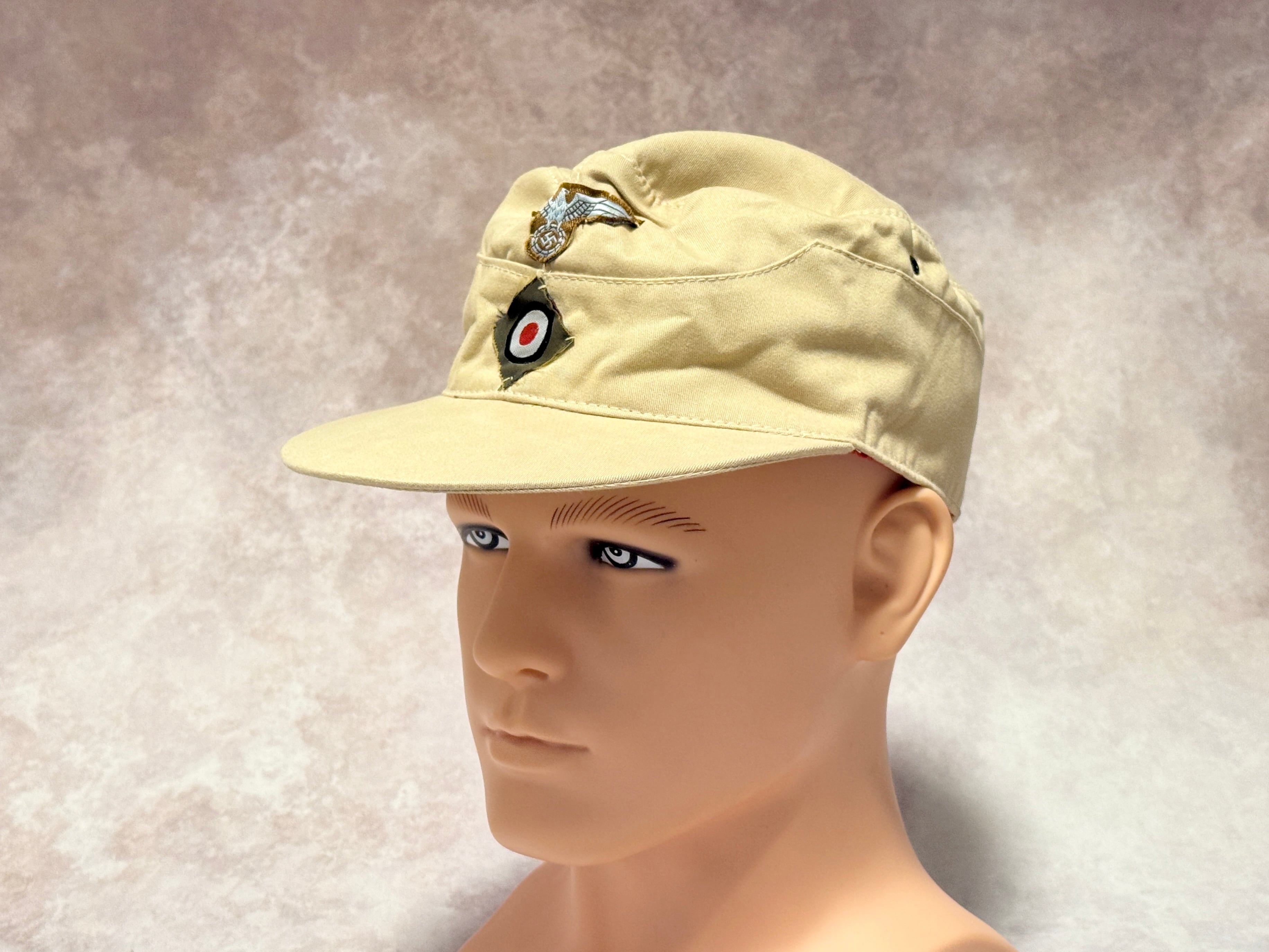 帽子 44 WWII ドイツ軍 M40/M41熱帯戦闘帽 59cm 陸軍用【エントリーライン