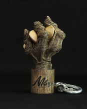 [数量限定] "5th Anniv" SUPER BIG KEYHOLDER - serial.08 /Brown ink wash