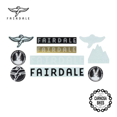 【FAIRDALE】ASSORTED STICKER PACK [アソーテッド ステッカーパック]