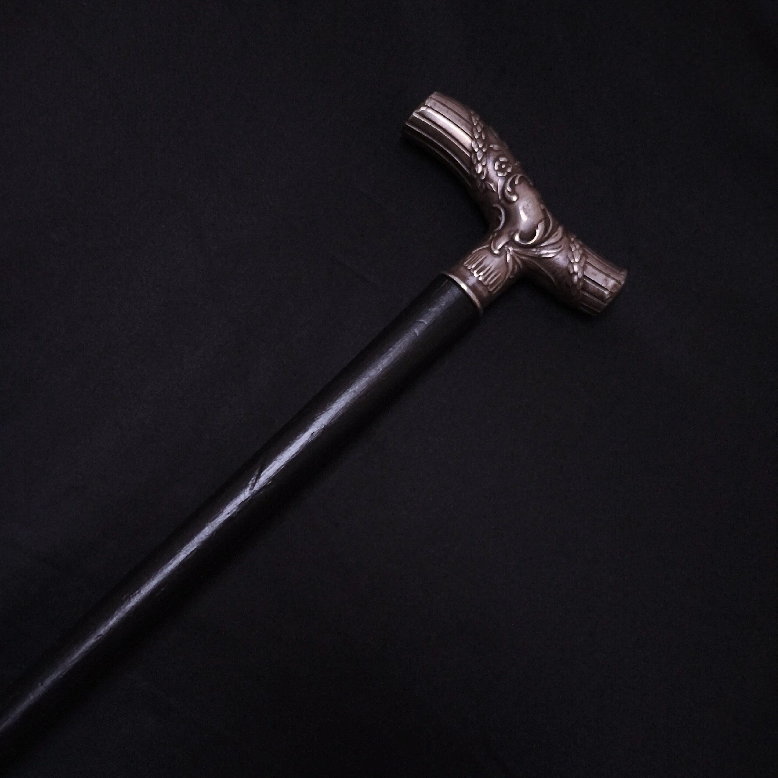 Antique Silver Walking Stick | Antico