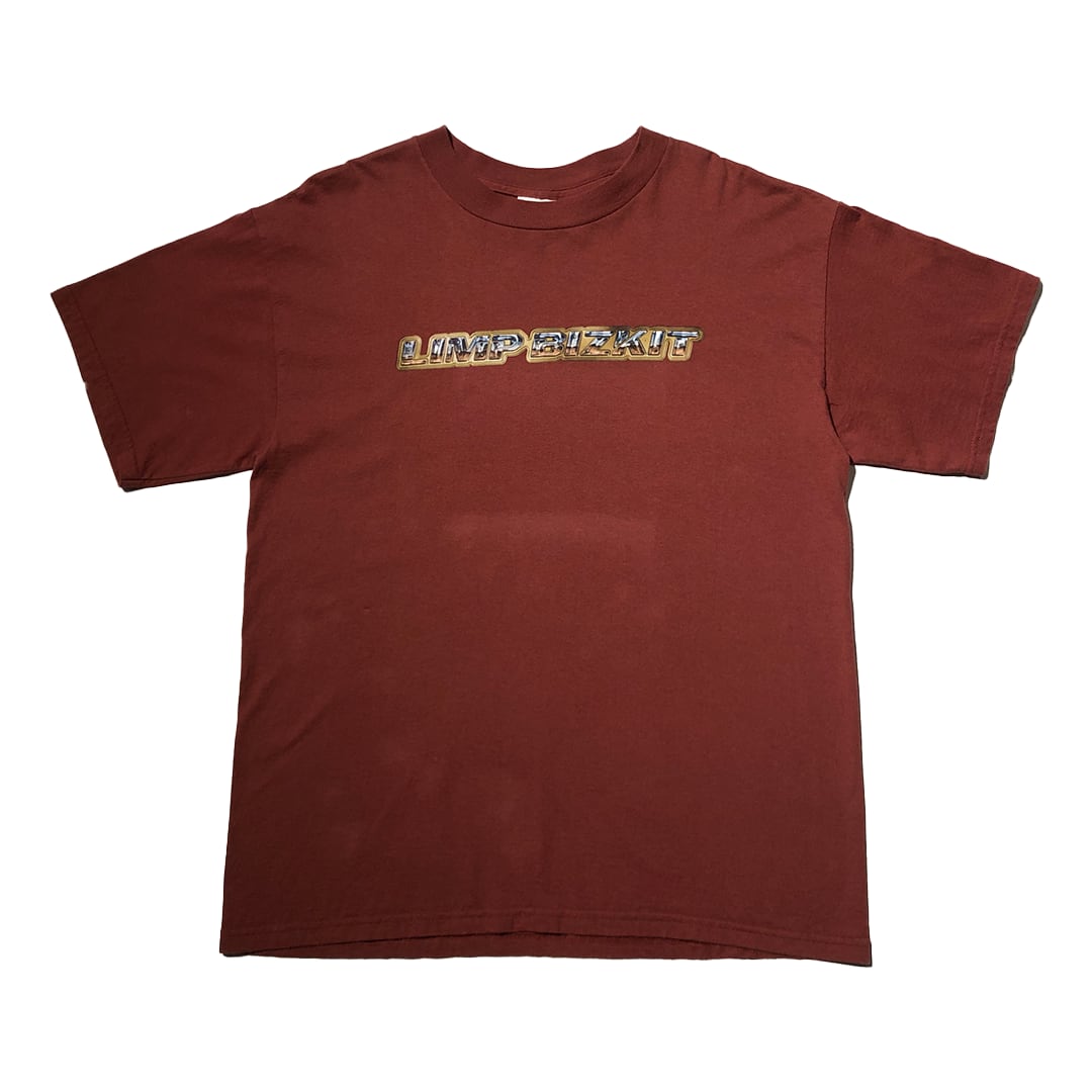 1990s Limp Bizkit Band T-Shirt -Bordeaux- BOP SelectVintage