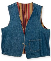 1970s Levi’s リバーシブルベスト インディゴ&ストライプ BIG-E