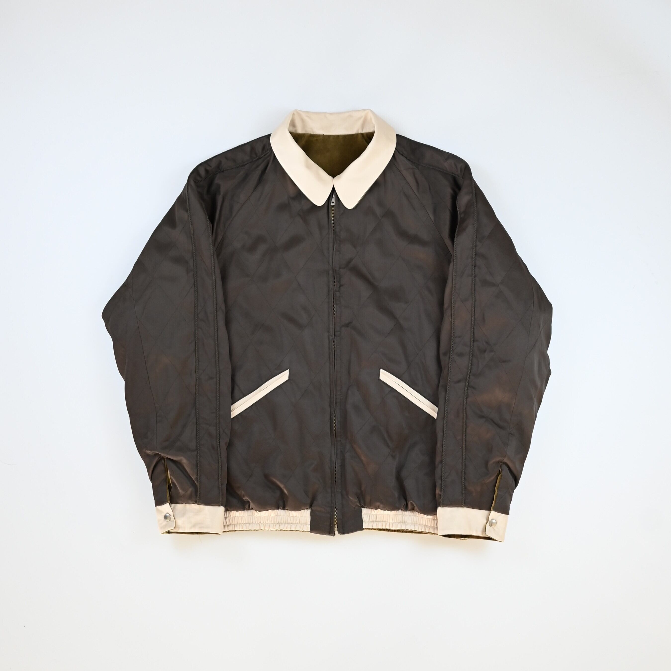 OLD JOE / STUNNING VELVET SOUVENIR JACKET(Niwatori to Hiyoko) | GANKO