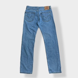 【LEVI'S】505 STRAIGHT FIT デニム ジーパン ジーンズ ストレートフィット テーパード ジッパーフライ W32 L34 リーバイス US古着