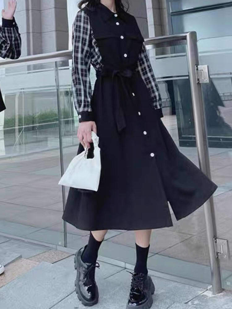 袖切り替えシャツワンピース フェミニンコーデ かわいい ミモレ丈 おでかけ デート 女子会 大きいサイズ 韓国 Ch7128 Chulachula チュラチュラ 可愛い大きいサイズ韓国レディースファッション通販 袖切り替えシャツワンピース フェミニンコーデ かわいい ミモレ丈 おでかけ デート 女子会 大きいサイズ 韓国 Ch7128 Chulachula チュラチュラ 可愛い大きいサイズ韓国レディースファッション通販