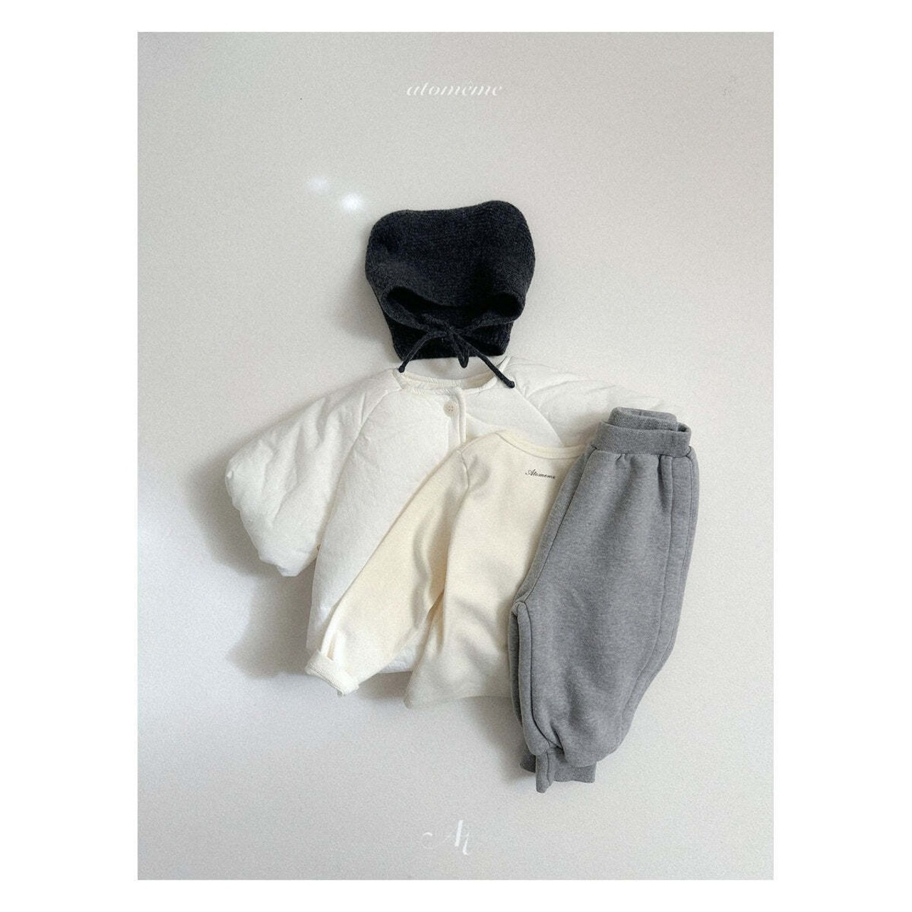 【取寄】atomeme メロディTシャツ｜冬服｜韓国子供服